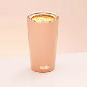 瑞士百年 SIGG? Neso 陶瓷保溫隨行杯 400ml (珊瑚粉)