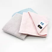 【日本丸真】日本製Etak抗菌純棉快乾小方巾 (粉)