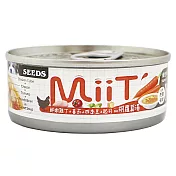 MiiT有雞愛犬機能湯罐 (鮮嫩雞丁胡蘿蔔湯佐蕃茄四季豆起司)80G*24罐