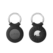 Bone 蹦克  AirTag 逗扣鑰匙圈保護套 - 簡約黑