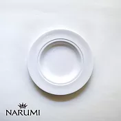 NARUMI日本鳴海骨瓷Lotus White純白鬆餅盤(25cm)