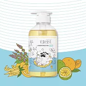 【毛起來】【草本養護】 沁檸蘭草防蚤洗毛精-汪汪專用 500ml
