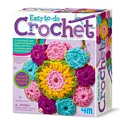 4M工藝創作：簡易勾針編織花朵