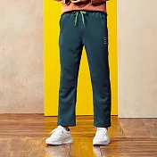 【ST.MALO】台灣製造智能3D蜂巢循環0著感精品長褲-2160MT M 灰藍色