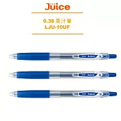 (盒裝5支)PILOT果汁筆0.38藍