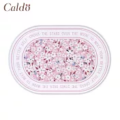 【Caldo卡朵生活】餐廚必備珪藻土吸水置物墊 粉花