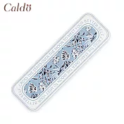 【Caldo卡朵生活】森林系長型珪藻土吸水置物墊 深藍