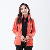 【遊遍天下】中性款抗UV防風防潑水外套(GJ10014) L 橘色