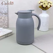 【Caldo卡朵生活】糖果色304不鏽鋼保溫壺 900ML 淺灰