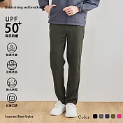 【KISSDIAMOND】戶外耐刮防潑水機能速乾褲(KD-801) M 男/軍綠