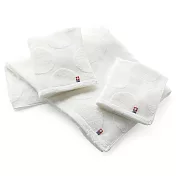 【日本丸真】今治月光點點紗布洗臉巾 (白)