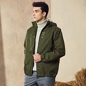 【ST.MALO】360°完美防護IRON精品全防水男外套-2131MJ- M 暗軍綠