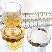 JIAGO 北歐復古金屬盤 銀色