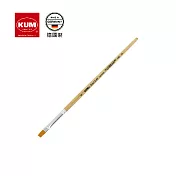 德國 KUM 庫姆 專賣店 School&Art 學生級合成纖維 水彩筆 平筆 6號 K53951
