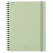 KOKUYO Sooofa軟線圈筆記本A5- 綠