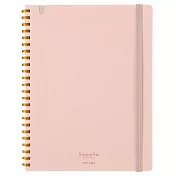 KOKUYO Sooofa軟線圈筆記本A5- 粉