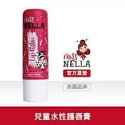 英國【Miss Nella】兒童水性胖胖款護唇膏-糖霜甜梅