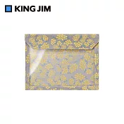 【KING JIM】FLATTY WORKS多用途帆布收納袋 限定款 金合歡 A4 (5466-L101)