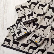 【日本丸真】Anorak英倫設計款洗臉巾 (麋鹿)