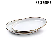 Barebones CKW-392 琺瑯沙拉盤組 (8＂) / 城市綠洲 (盤子 餐盤 餐具 備料盤 ) 蛋殼白