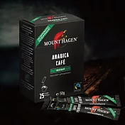 【Mount Hagen】德國進口 公平貿易低咖啡因即溶咖啡粉(2g x 25入)