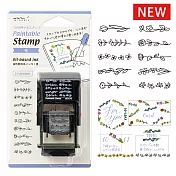 MIDORI 迴轉印章- 花卉