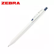 (3支1包)ZEBRA SARASA R 鋼珠筆 0.4白桿藍灰