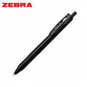 (3支1包)ZEBRA SARASA R 鋼珠筆  0.5黑桿黑色