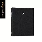 珠友 HP-06358 A4/13K PP輕便檔案夾/資料夾/資料簿/檔案夾/可收納A3檔案/文書收納-14頁 01黑