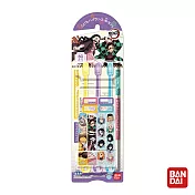 日本Bandai-鬼滅之刃牙刷Ⅱ-3入(3Y+/附握把貼紙/日本製)