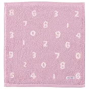 【日本丸真】SOU SOU經典數字SEK抗菌防臭洗臉巾 (柔粉) (柔粉)