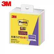 (2盒1包)3M 622SS 利貼狠黏便條紙 5x5cm MC-5