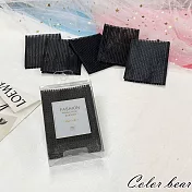 【卡樂熊】便利瀏海美髮貼10入組(三色)- 黑色