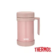【THERMOS 膳魔師】不銹鋼真空保溫杯490ml (JMF-501-PC)_柔美粉