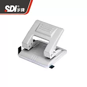 SDI 0822B 雙孔打孔機(附刻度尺) 白