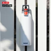 瑞士百年 SIGG 彈蓋輕量保溫瓶 550ml - 純雪