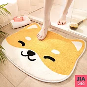 JIAGO 加厚絨毛防滑地墊 快樂萌犬