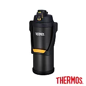 【THERMOS 膳魔師】不銹鋼真空保冷瓶2500ml(FFV-2501-BKOR) _黑色