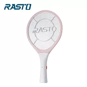 RASTO AZ1 電池式極輕量捕蚊拍 粉