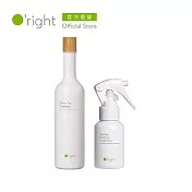 【沁夏頭皮護理組】O’right 歐萊德 茶樹/綠茶 400mL洗髮精+噴霧/乾洗髮 沁涼清爽/去油去味/降溫舒爽
