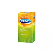 Durex杜蕾斯-螺紋型 保險套(12入)