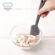 【日本Marna】 矽膠刮杓/刮鏟/刮刀(兩色任選) 黑色(原廠總代理)