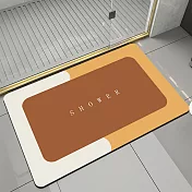 【EZlife】超吸水廚衛浴矽藻泥軟地墊(60*40cm) A款