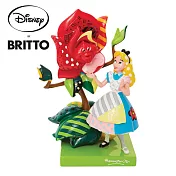 【正版授權】Enesco Britto 愛麗絲與玫瑰 塑像 公仔/精品雕塑 愛麗絲夢遊仙境 迪士尼