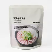 [MUJI無印良品]雪濃牛骨湯底/ 1~2人份.350g