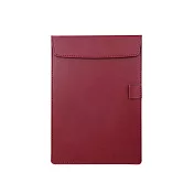 【ABEL】A5多用途皮革板夾 -紅色