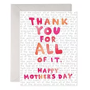 【 E.Frances 】FOR ALL OF IT 母親卡 #重磅紙卡 #SP520