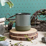 美國HYDY_露營杯 | 綠錘紋烤漆-軍綠 300ml