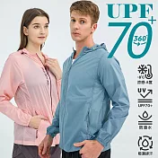 【KISSDIAMOND】UPF70+頂級超防曬涼感外套(防風/防潑水/KDFJ-1970) 3XL 女/粉色