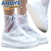 【Ahoye】防滑加厚底防水雨鞋套